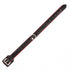 SiaLinda Premium Leder Halsband schwarz rot mit Glitter - Made in Italy - SiaLinda.com